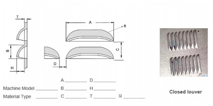 Utillaje para Punzonadora de Torreta CNC